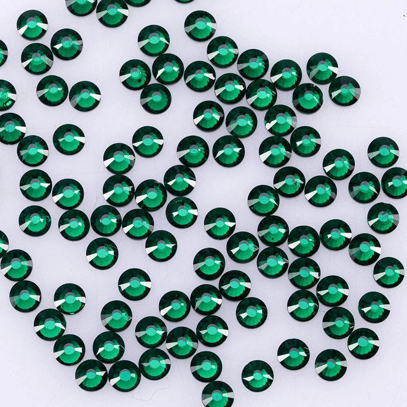 Emerald Green Rhinestones (11)
