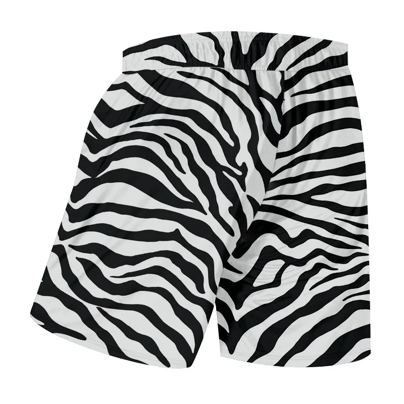 Ogkb летняя одежда с принтом «леопард» мужские шорты в повседневном стиле с принтом в полоску «под зебру» 3D пляжные шорты мужские шорты хип-хоп брюки