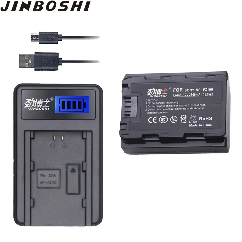 

1PCS NP-FZ100 NP FZ100 npfz100 Camera Battery + LCD Single USB Charger for SONY ILCE-9 A7m3 a7r3 A9/A9R 7RM3 9S Alpha a7 III