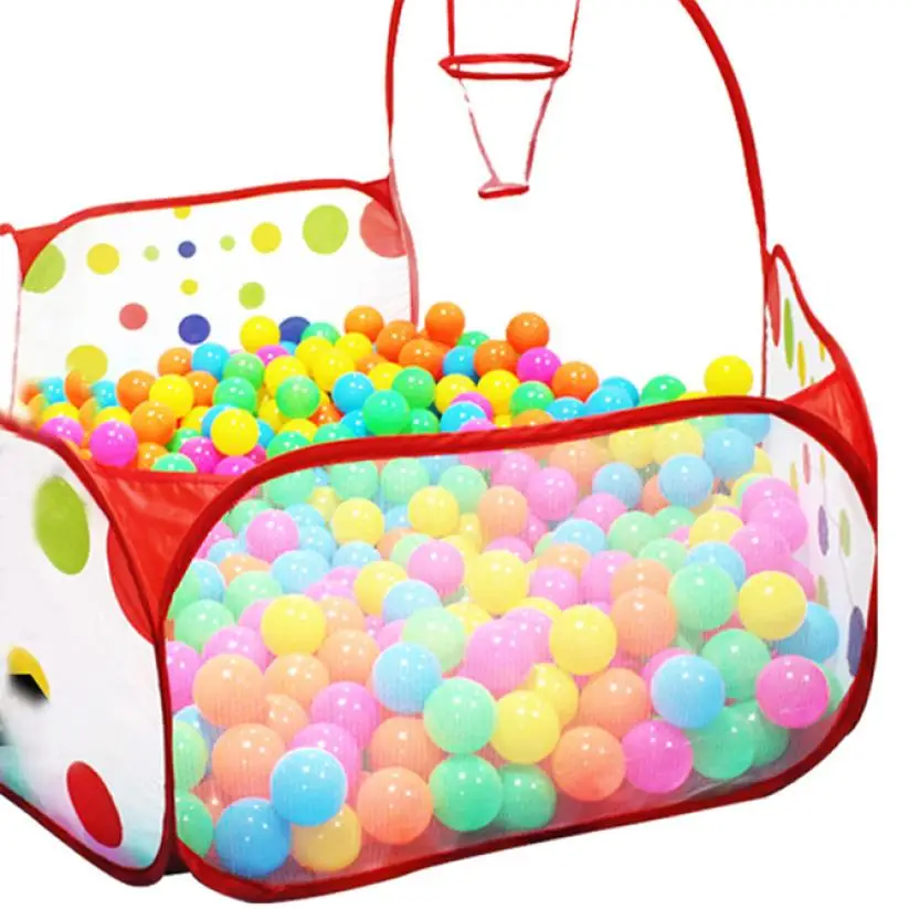 Pop up Hexagon Polka Dot Children Ball Play Pool Tent Carry Tote Toy Levert Dropship Aug10 | Игрушки и хобби