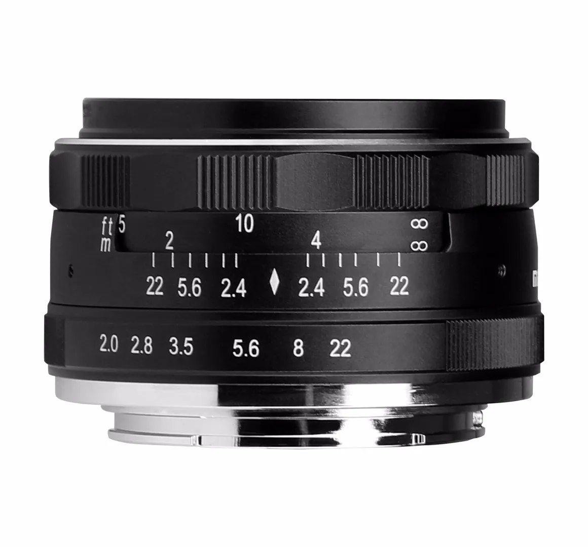 Meike MK-EF-M-28-2.8 28 мм f/2,8 объектив с фиксированным ручным фокусом для Canon EOS M1 M2 M3