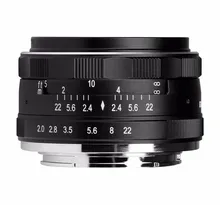 Meike MK-EM-50-2.8 50mm f2.8 For Large Aperture Manual Focus lens APS-C For Canon for EOS M1 M2 M3 Camera