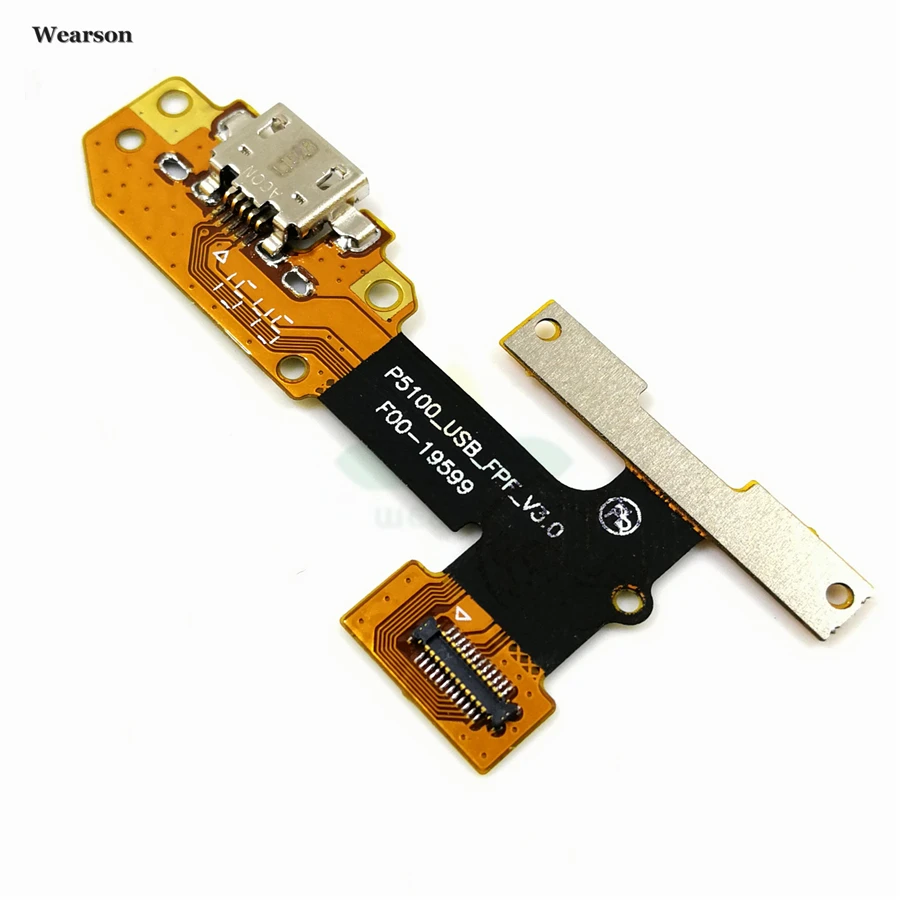 For Lenovo YOGA TABLET 3 YT3-X50F YT3-X50M YT3-X50L YT3-50 USB Board Charging Port Dock Connector Volume Button Flex Cable FPC (3)
