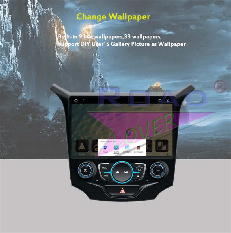 car head unit android For Chevrolet Cruze 2015