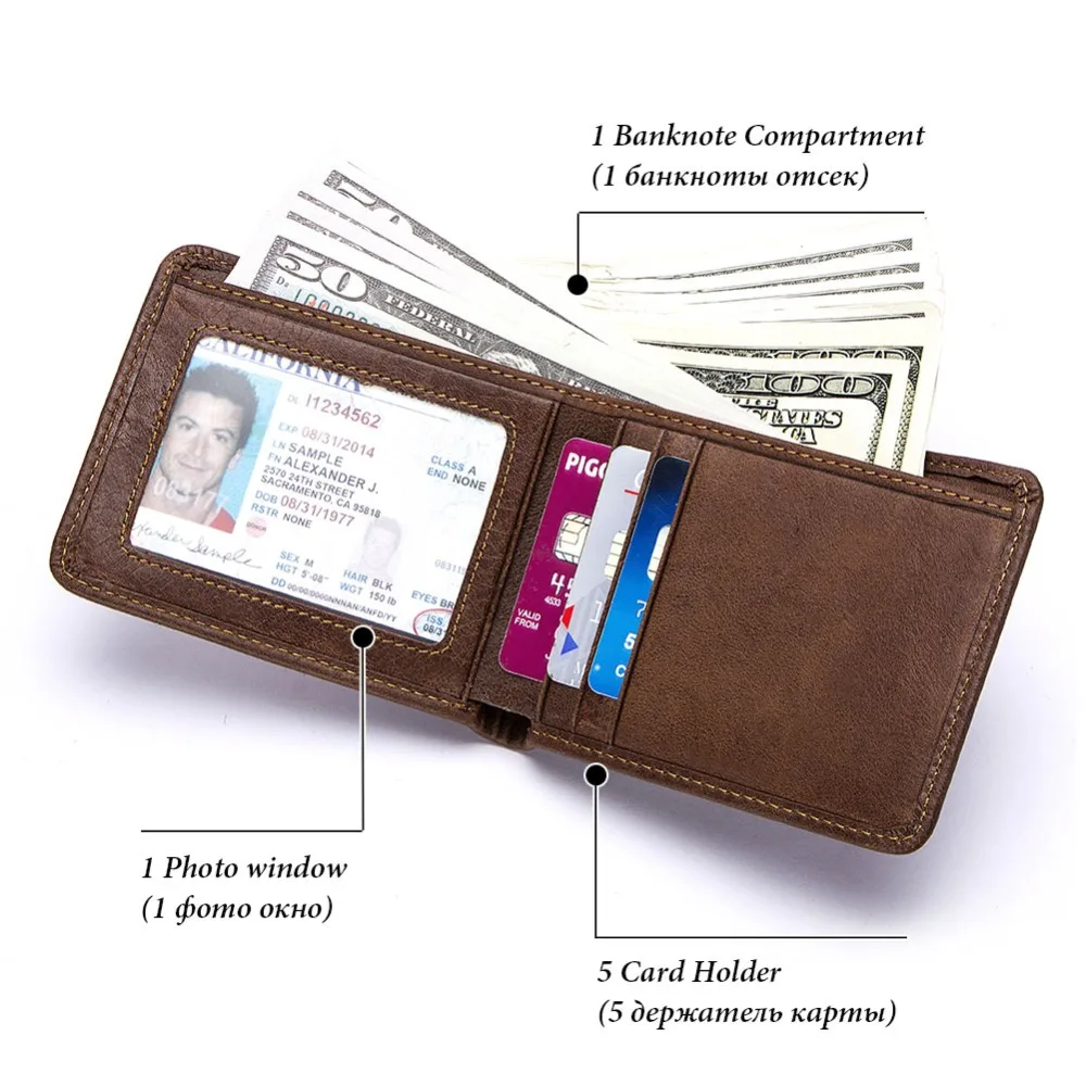 Pаспродажа GZCZ Бесплатная гравировка мужской кошелек кожаный кошелек маленькие кошельки для денег новый дизайн доллар тонкий кошелек сумка для денег м...