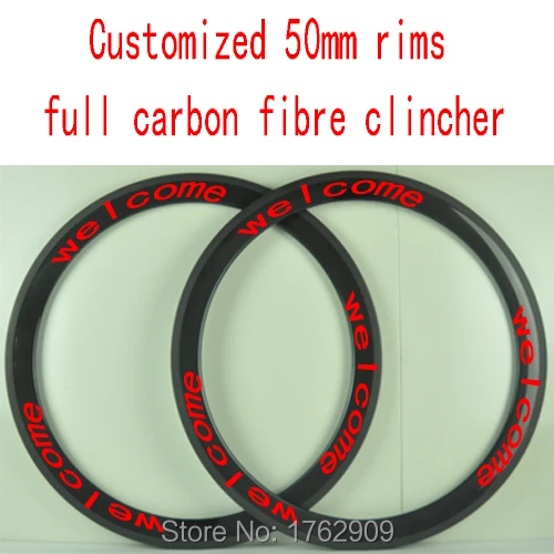 1Pair New MAVIC COSMIC SL 700C 50mm Clincher Rim Road Bicycle 3K Full Carbon Fibre Bike