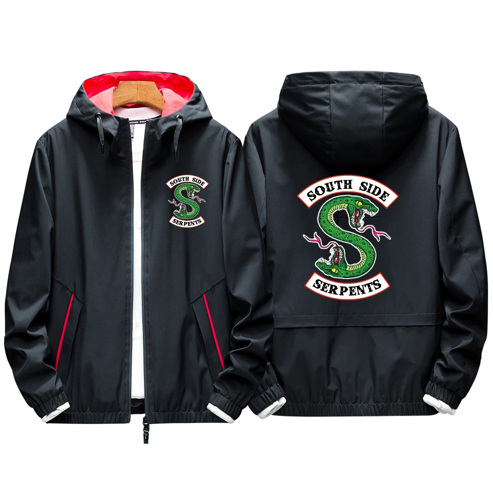 

Southside Riverdale Serpents Mens Zipper Coat Hoodie