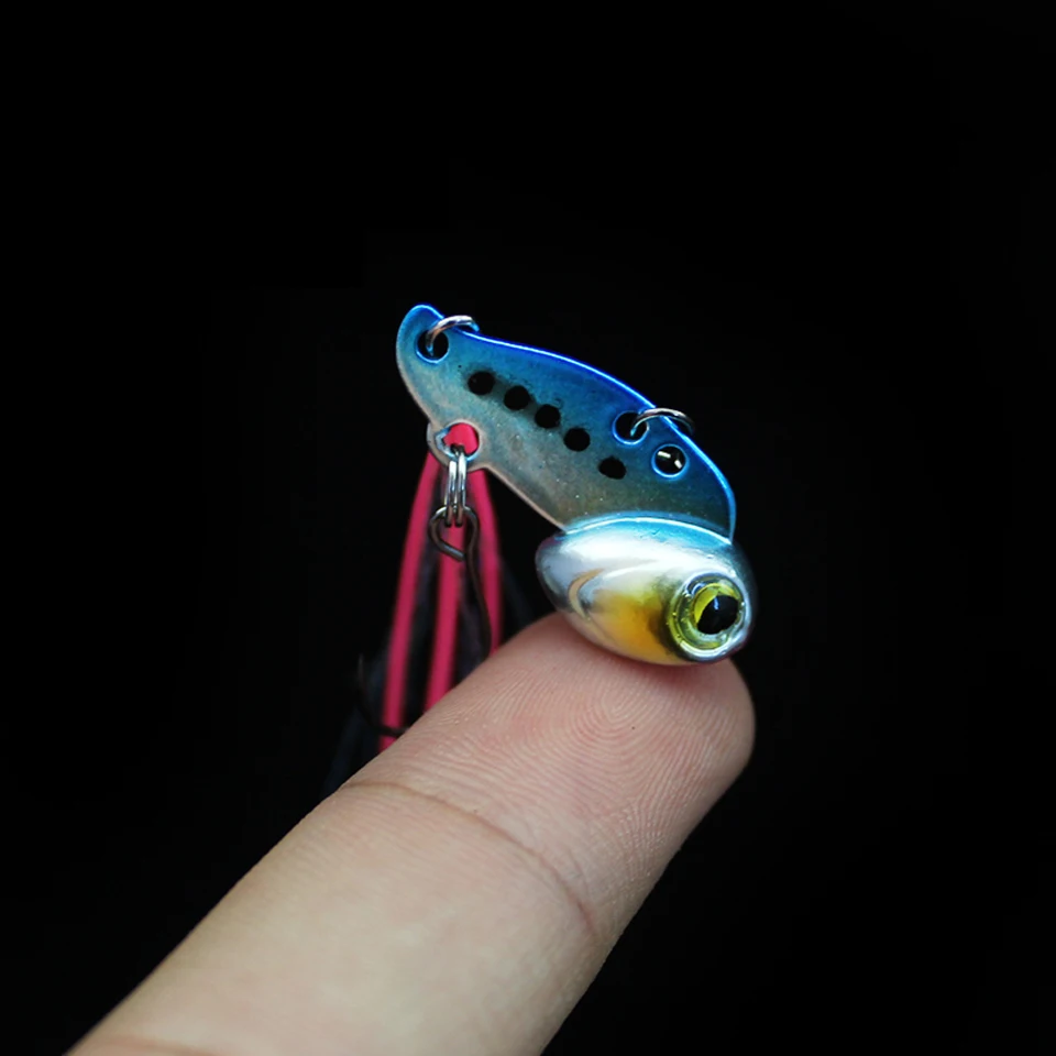 WALK FISH 1 шт. миниатюрная Приманка VIB свинцовые медные металлические приманки