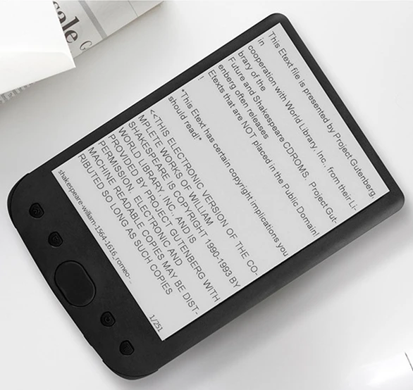 Черный FB2 e Book Reader ink E 8 Гб 6 дюймов Электронные книги reader с подарочной ПУ