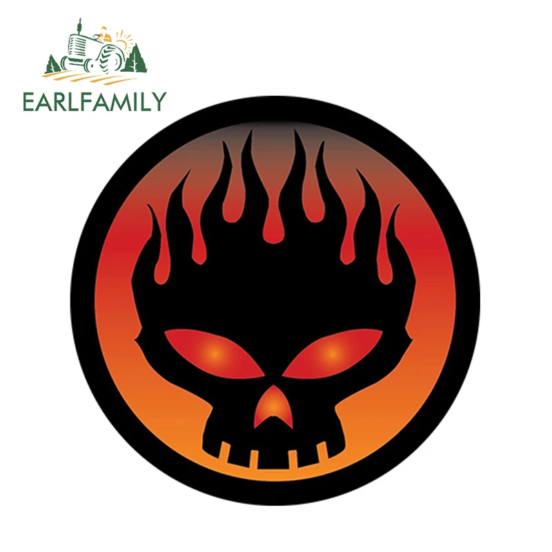 

EARLFAMILY 12cm x 12cm The Offspring Sticker Decal Rock Vinyl Bumper Car Side Stickers Funny Decal Car-covers Accessories