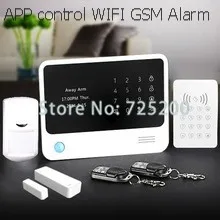 GS-WDS07 Door Sensor Wireless Door/window sensor door contact for APP Control WIFI GSM alarm G90B security panic button