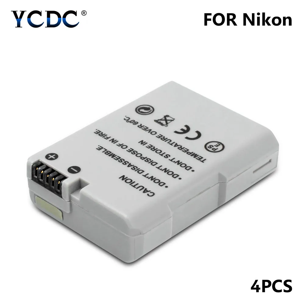 

7.2v 1230mAh Rechargeable Digital Li-Po Lithium Battery For Nikon EN-EL14A D3100 Li-polymer DF D5500 Bateria Batteries