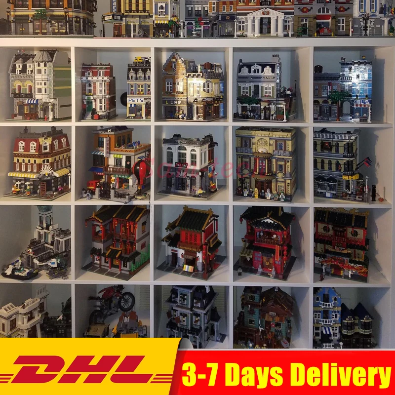 DHL LEPIN 16030 15039 15001 15035 15007 15008 15002 15005 15003 15011 15017 16050 15037 15031 15034 Model Building Blocks Bricks