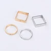 10pc  Gold Color Geometric Round Circle Square DIY Charms Necklace Bracelet Earrings Connectors Pendants Jewelry Findings ► Photo 2/6