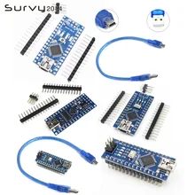 MINI USB Nano V3.0 ATmega328P CH340G 5 V 16 M carte Micro-contrôleur pour Arduino 328 P NANO 3.0 CH340(China)