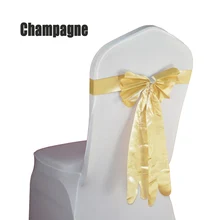 100 шт./лот полиуретановый бант узел стул, пояс с пряжкой, украшенной алмазами, для свадебной церемонии/День рождения/рождественские праздничные украшения