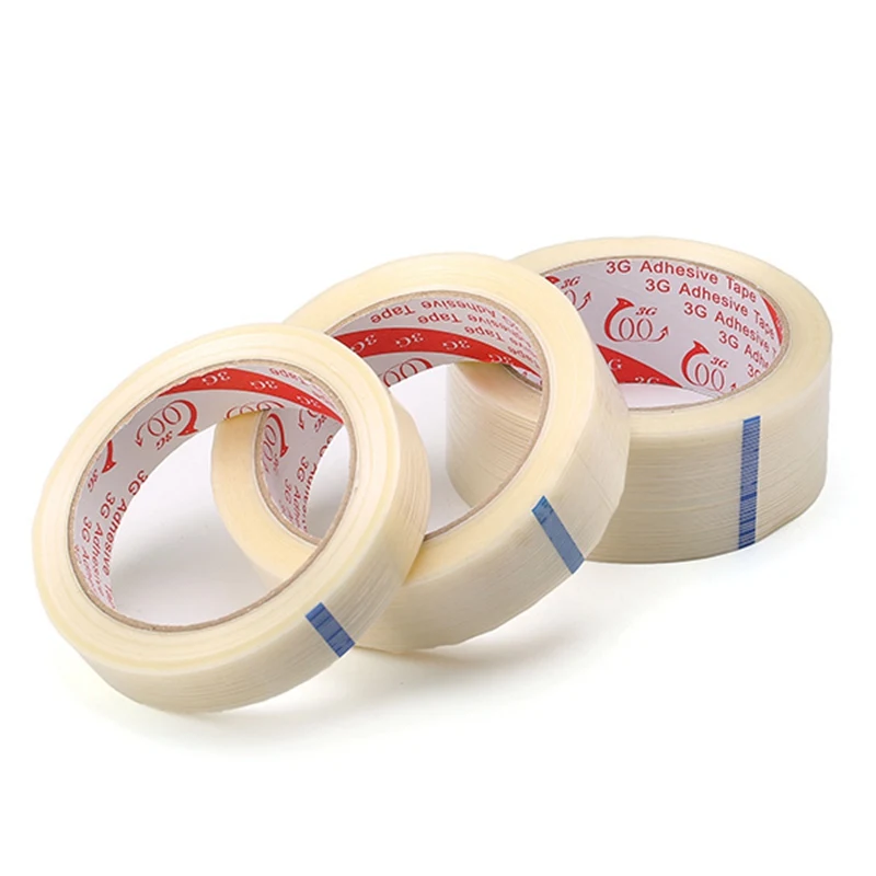 

2cm 3cm 4cm Strong Fiber Strips Adhesive Tape For RC Models