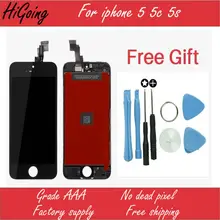 Guarantee A Display for Iphone 5 5S 5C LCD Touch Screen Digitizer Assembly Tools With Original
