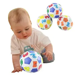 Для детей развивающие игрушки ребенок учится Цвета номер резиновый мяч игрушка высокое качество