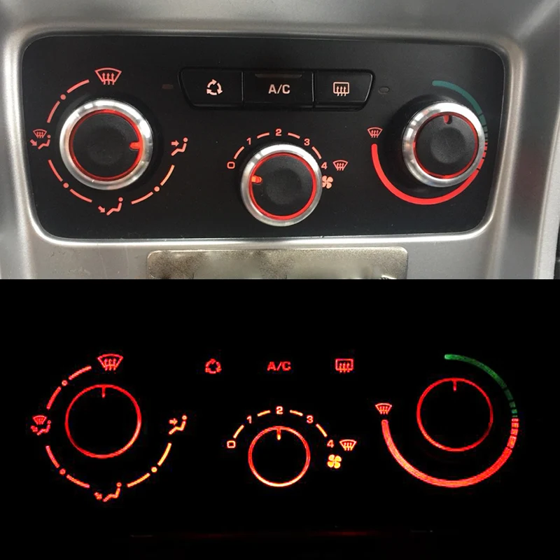 Переключатель с регулятором температуры для PEUGEOT 307 CITROEN C TRIOMPHE C4 кнопки