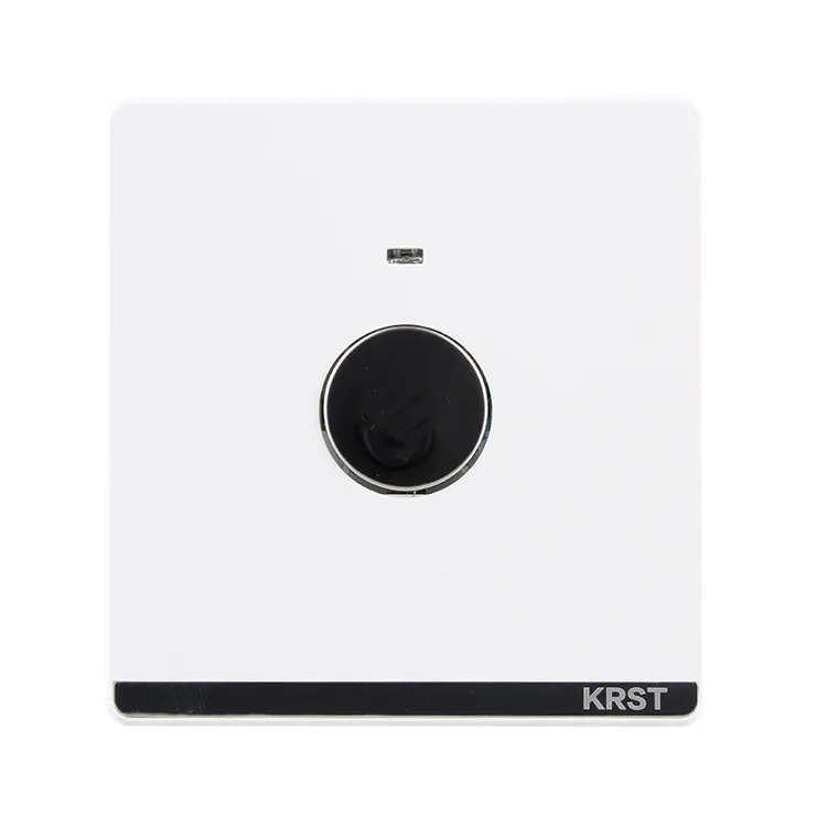 

Home-Installed Wall Switch Socket, 86-Type Concealed Large Board Jade White, LED Touch Delay Switch, 10A PC 220V