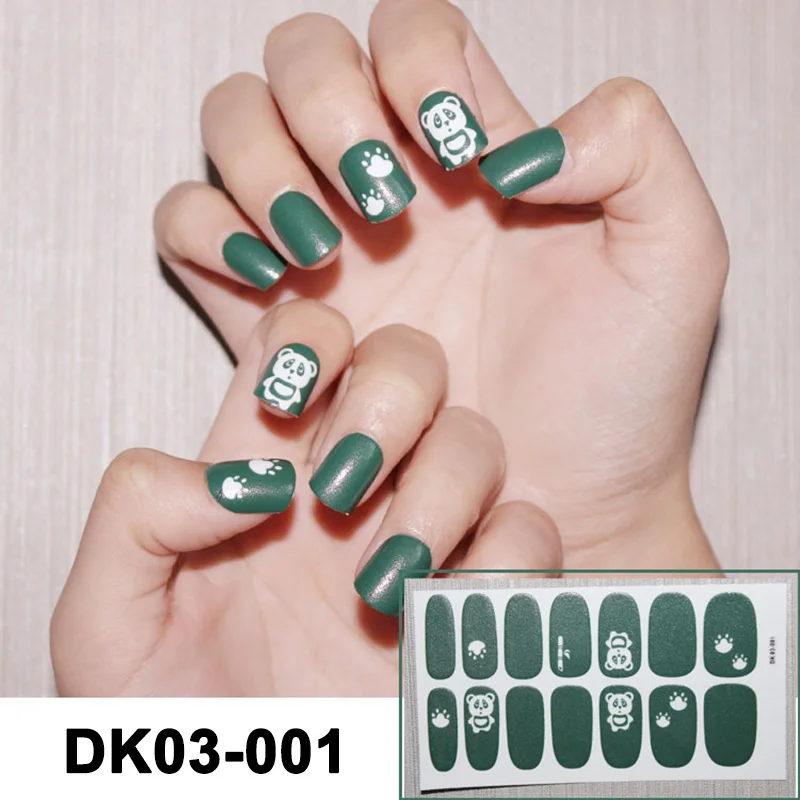 14 шт/лист матовые наклейки для ногтей DIY водостойкие украшения SSwell|Стикеры и