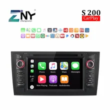Android 8.0 Auto Radio Car DVD For Audi A6 1997-2004 7″ HD Stereo Bluetooth RDS FM Audio Video GPS Navigation Headunit Carplay