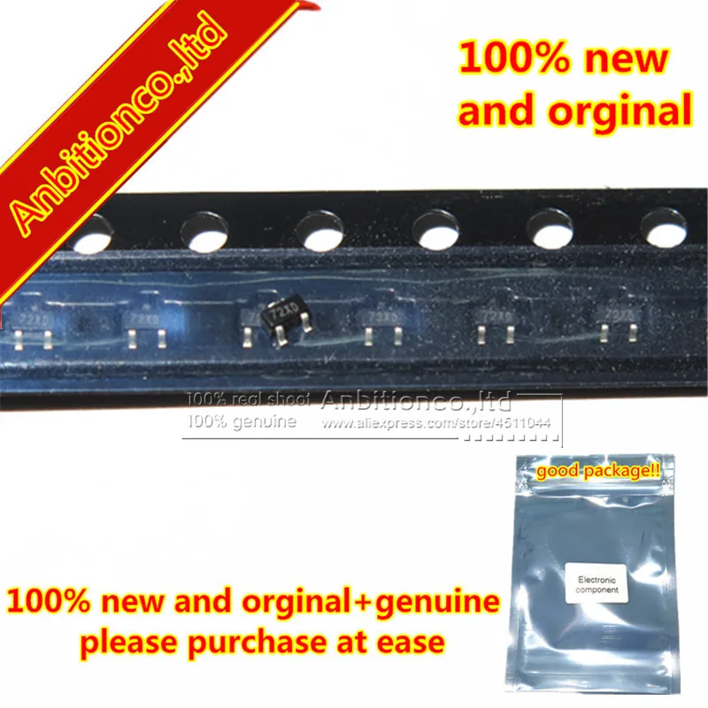 

100 шт. 100% новый и оригинальный 2n7002t-7-f silk-screen72XD N-CHANNEL режим усиления полевой транзистор в наличии