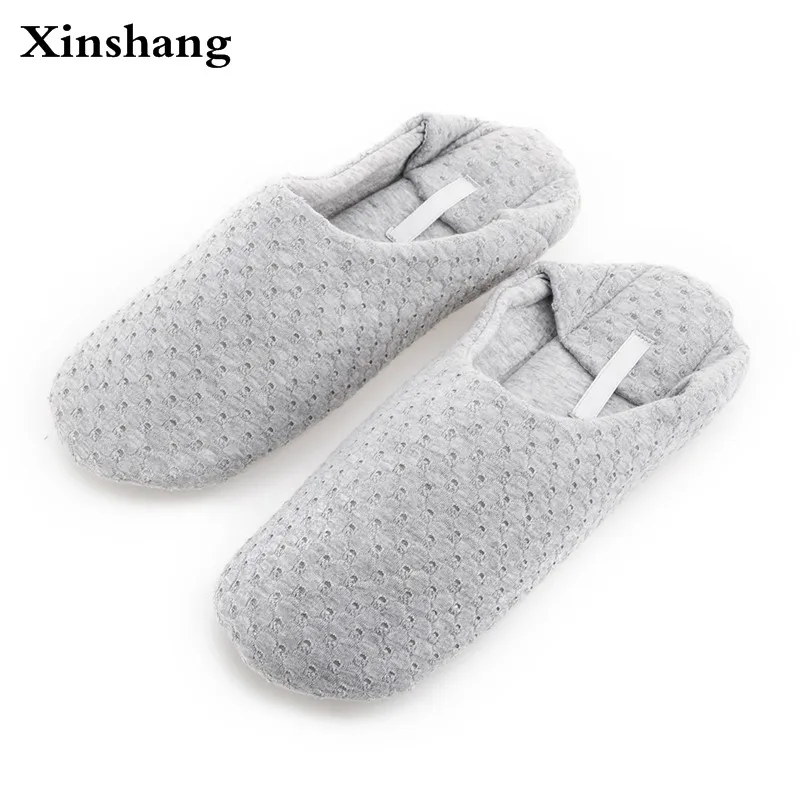 

Home Slippers Women Indoor Shoes For Bedroom House Adult Guest Warm Winter Soft Bottom Flats