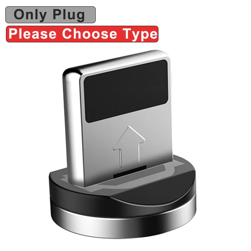 Floveme 1 м Магнитный кабель USB для IPhone х Micro USB кабель Магнитная Зарядное устройство для Samsung Мобильный телефон Xiaomi магнит microUSB Cabo провод зарядка зарядное устройство для телефона зарядка для айфона - Цвет: Only Plug