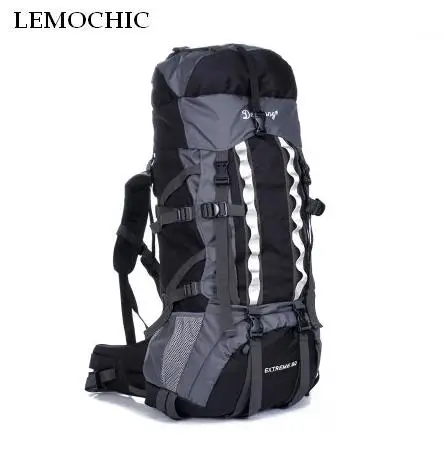 LEMOCHIC 100L Регулируемый водостойкий рюкзак для альпинизма спортивные дорожные