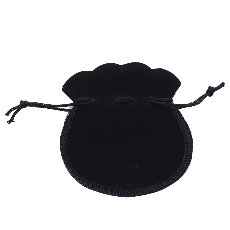 Free Shipping 100PCS  7x8cm Red Velvet Drawstring Pouch Bag/jewelry Bag,christmas/wedding Bag