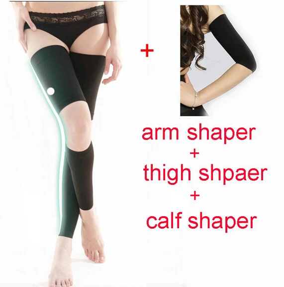 

Arm Shaper Thing Trimmer Corset Slimming Body Shaper Lift Arms Control Legs Girdle Seamless Sweat Body Shapers Set