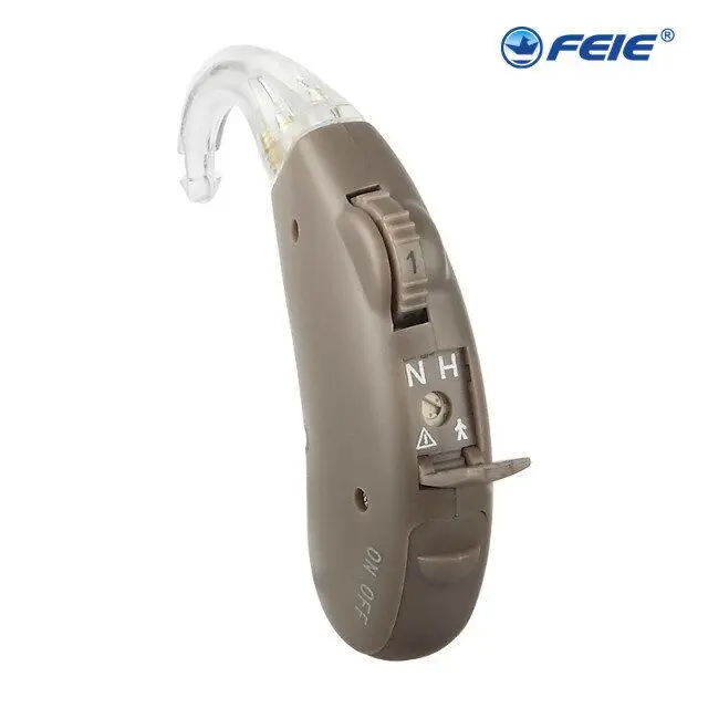 

BTE Mini Digital Hearing Aids Assistance Adjustable Sound Amplifier suitable Hearing Aid For Deaf People Ear Care S-203