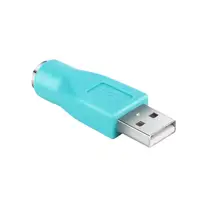 ל usb ALLOYSEED PS / 2 נקבה ל Connector ממיר מתאם זכר USB עבור PS עכברים עכבר ומקלדת ועכבר / 2 נקבה כדי Dropshipping USB זכר (1)