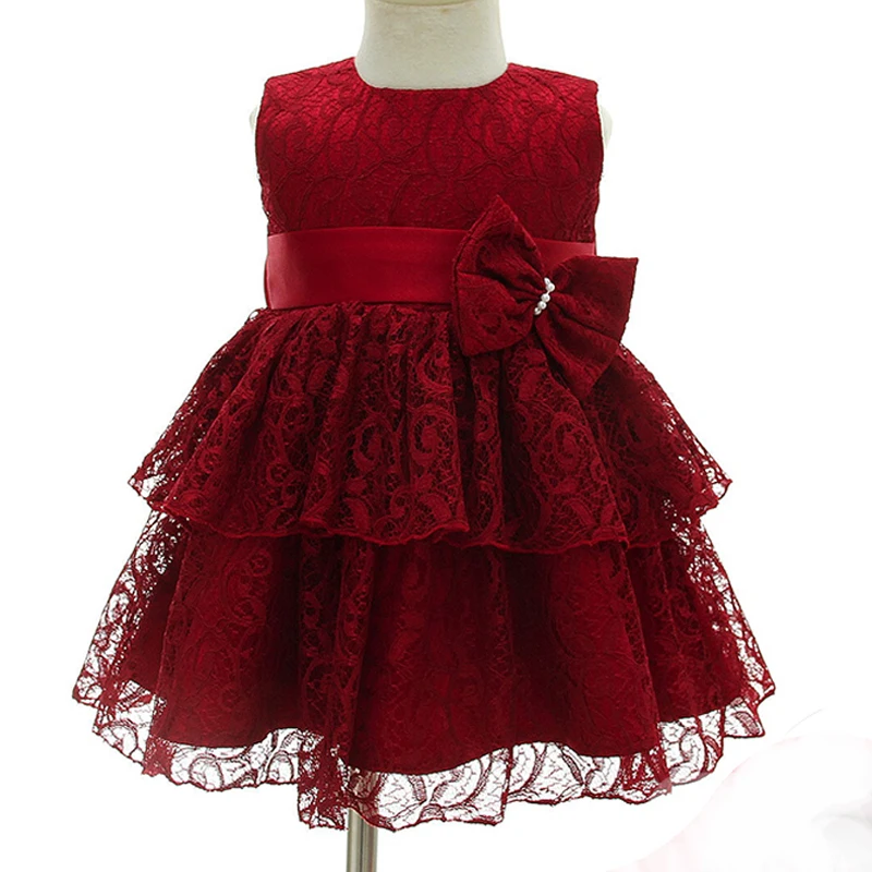 Baby Girl Dress christmas Kids Clothes Birthday Dress for Babies Christening Gowns Children 1 Year Girl Baby Birthday Dress