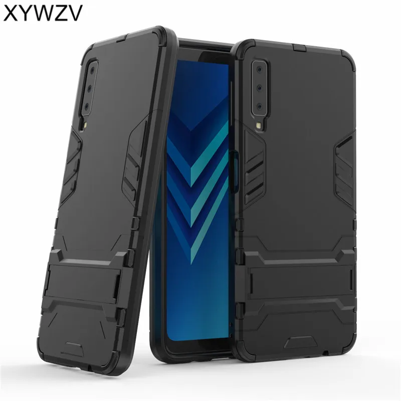 

Armor Case For Samsung Galaxy A7 2018 Case Hard Phone Case for Samsung Galaxy A6S S9 Plus S8 Note 9 2017 A6 A8 J4 J8 J6 A9 2018