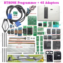 RT809H памяти на носителе EMMC-программирование NAND Flash+ 45 элементов с BGA63 BGA64 TSOP56 SOP44 адаптер RT809H программист+ кабель EDID