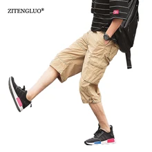 OONU Лето г. Для Мужчин Армия Камуфляж Повседневное шорты-бермуды шорты Для мужчин Модный комбинезон военные брюки короткие JD09