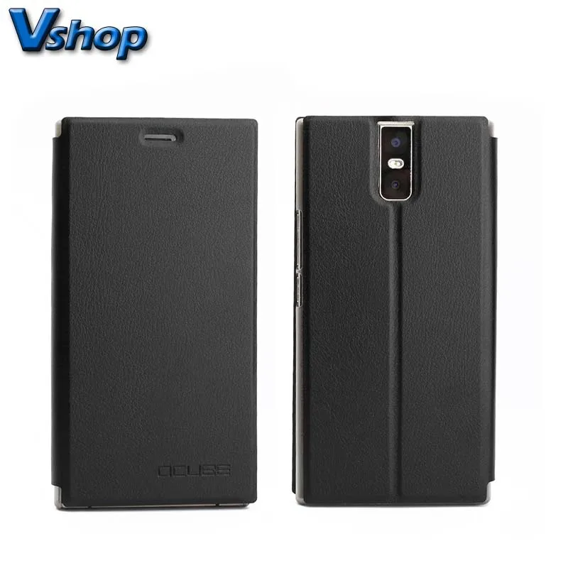 Чехол-книжка OCUBE для смартфона Oukitel K3 кожаный чехол с горизонтальной текстурой на