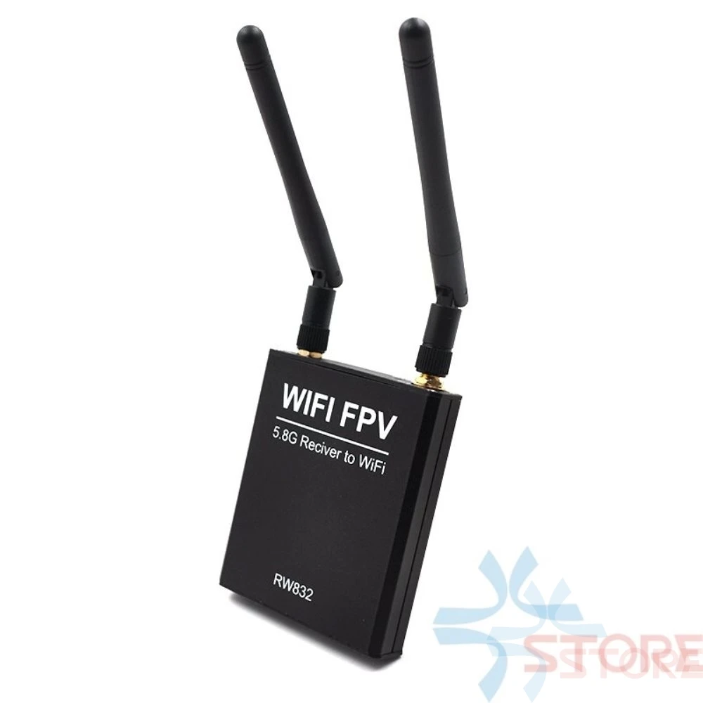  FPV WIFI Receiver Screen Display Module 5.8G AV Signal Transfer to WIFI Transmission for IOS Androi