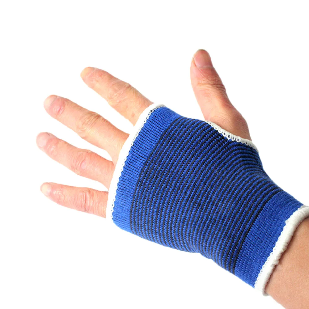 

1pair Fitness Gloves Hand Protection Gym Exercise Workout Gloves Outdoor Fingerless Gloves knitting Breathable Soft Yoga