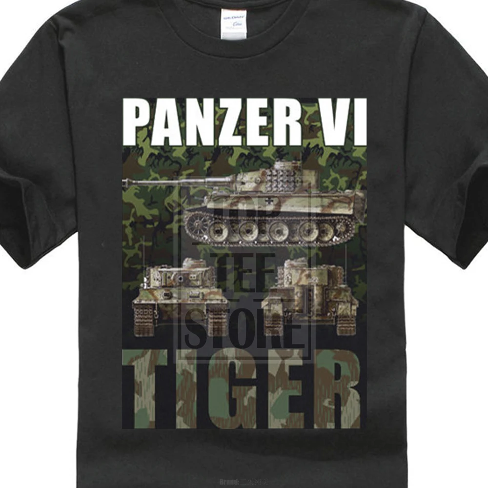 

Men'S T Shirts Fashion 2017 Tiger Tank Panzer Vi Wwii Men'S T Shirt