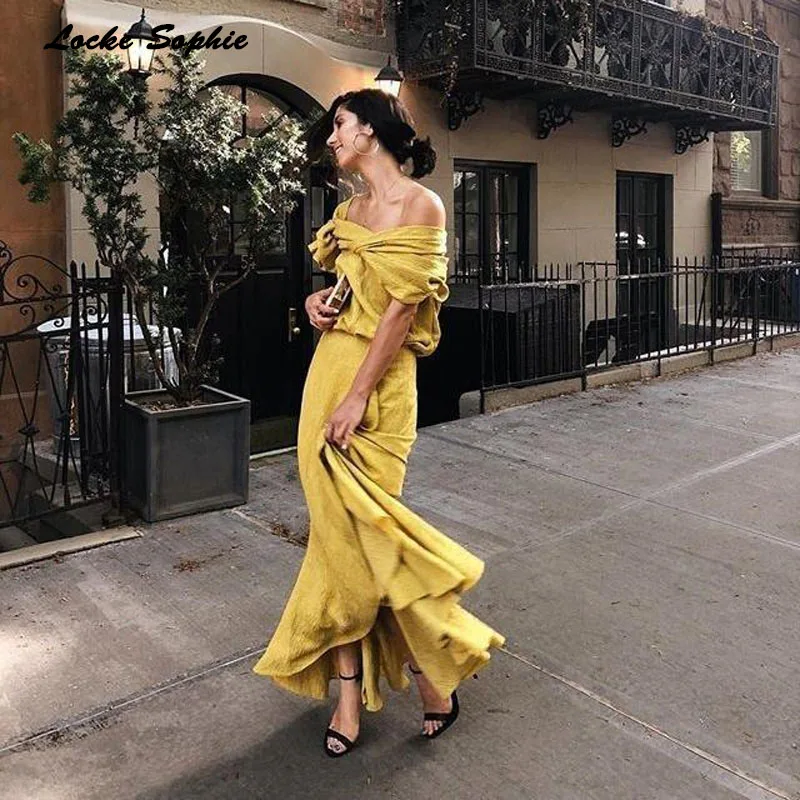 1pcs High waist Ladies Plus size Sexy party dresses 2019 Summer cotton blend Splicing Ruffles Dress women's Skinny mermaid Dress