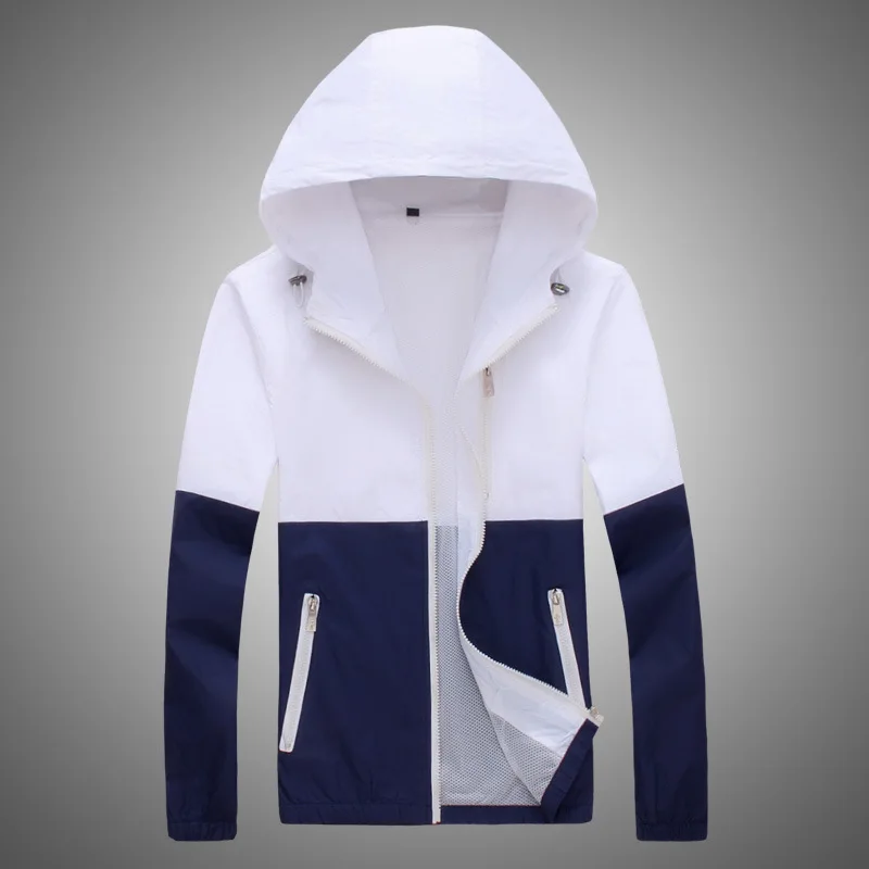 Jacket Women Windbreaker Nice Spring Women Jacket Coat Hooded Female Jacket Fashion Men Thin Jackets For Women