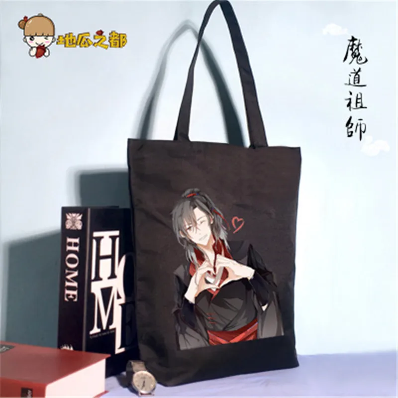 New Japan Anime Grandmaster of Demonic Cultivation Shoulder Bag Handbag Canvas Bag Storage Bag Gifts
