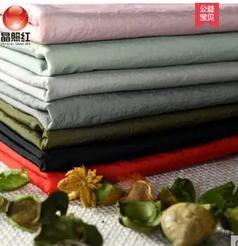 

70D waterproof nylon pleated down jacket fabric 1m