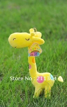 

Large size-Free Shipping Hotsale Plush Toy 20" tall standing super cute vivid giraffe stuffeds animals dolls kids friends gifts