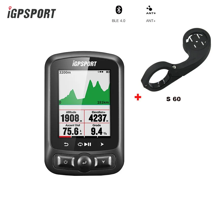 

IGPSPORT 618 Color Screen Computer ANT+ GPS Velocimetro Bike Ciclismo Bluetooth Wireless Stopwatch Cycling Bicicle Speedometer