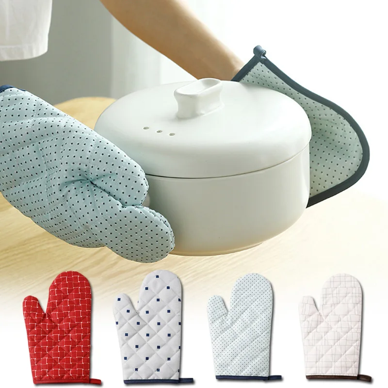 Кухонные термостойкие защитные перчатки для барбекю микроволновая печь рукавицы для выпечки бытовые противоскользящие перчатки для защиты рук